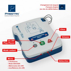 Défibrillateur de Formation PRESTAN