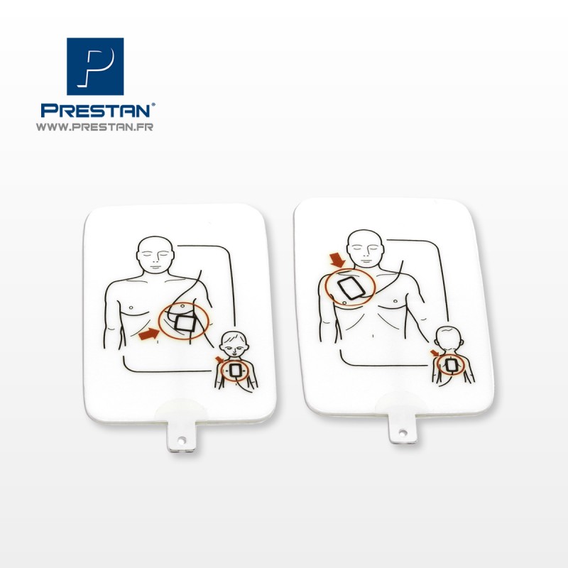 Electrodes Adulte/Enfant UltraTrainer PRESTAN