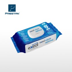 100 Lingettes Exeol Wipes Optimal