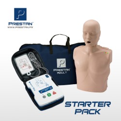 STARTER PACK Mannequin Adulte et défibrillateur UltraTrainer Prestan
