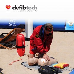 Défibrillateur de formation Lifeline DEFIBTECH