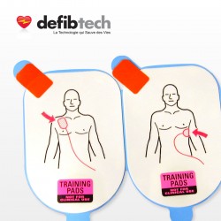 Electrodes Adultes DEFIBTECH